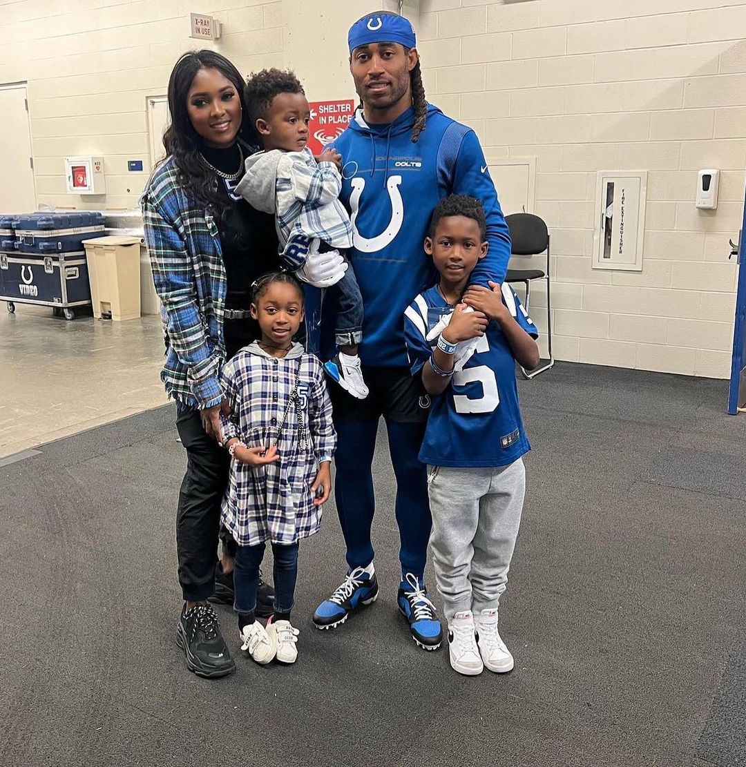 Stephon Gilmore with his family