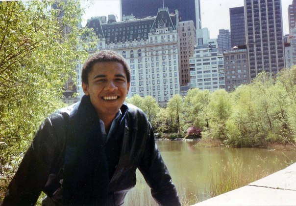 Barack Obama in his youth