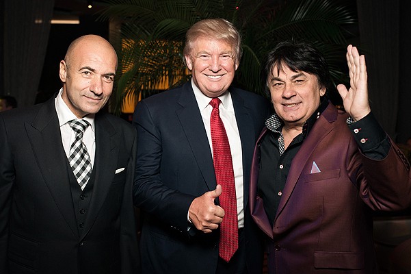 Donald Trump, Alexander Serov and Igor Krutoy