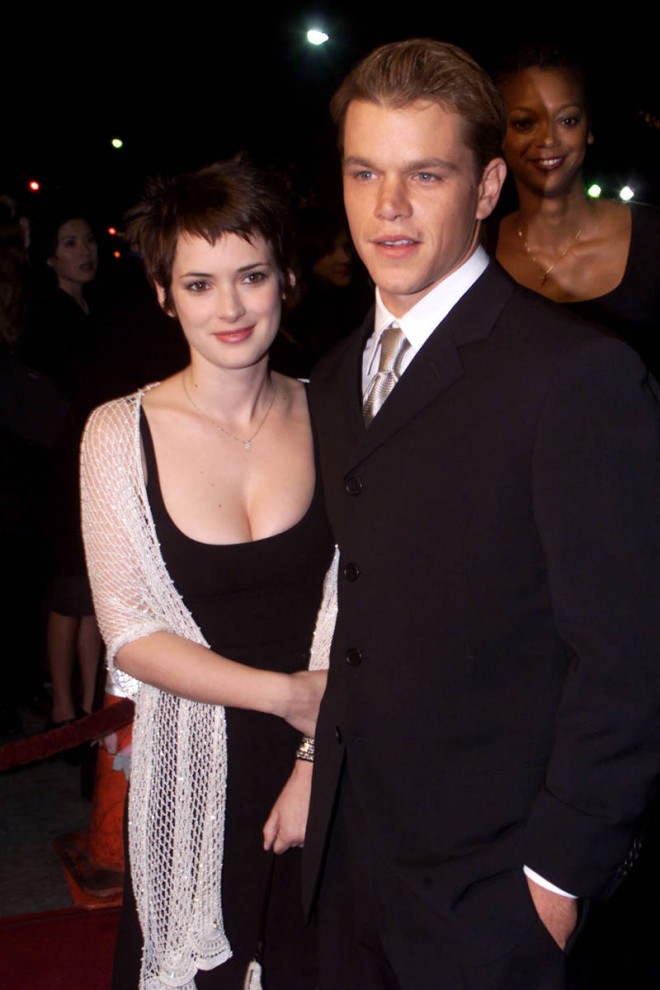 Winona Ryder and Matt Damon