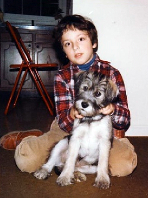 Sergey Brin in childhood