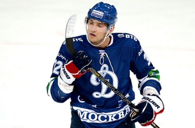 Alexander Ovechkin of the Moscow team - Dynamo