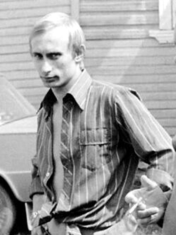 Vladimir Putin in his youth