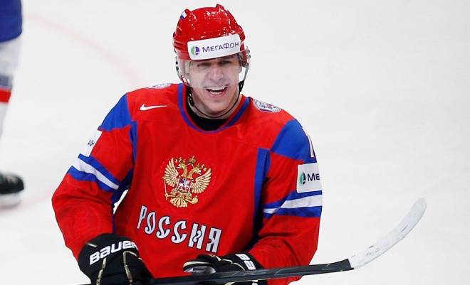 Evgeni Malkin in the Russian national team