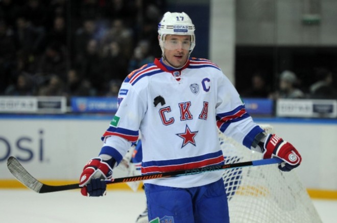 Ilya Kovalchuk in the St. Petersburg SKA