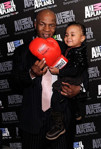 Mike Tyson and his daughter