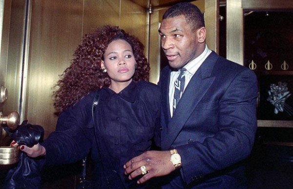 Mike Tyson and Robin Givens