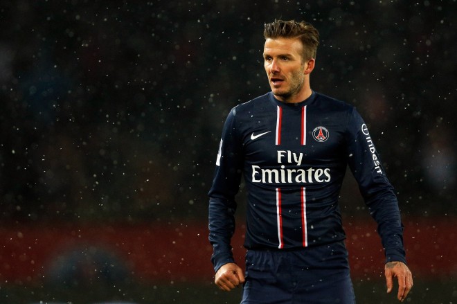 David Beckham as part of PSG"