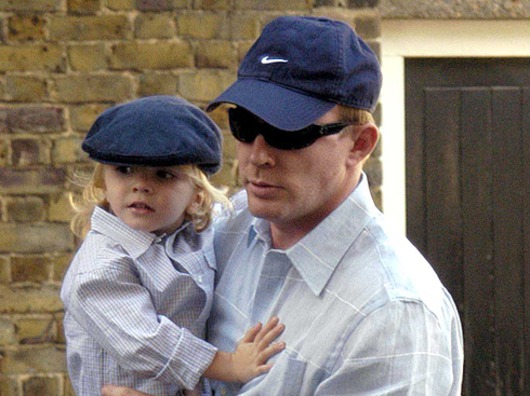 Guy Ritchie with son Rocco