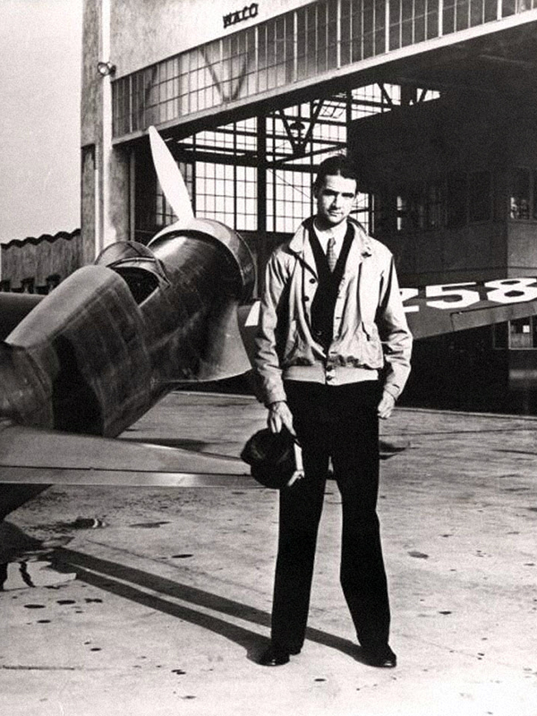 Howard Hughes in his youth
