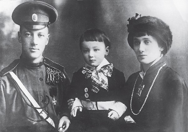 Anna Akhmatova, Nikolay Gumilyov and Lev