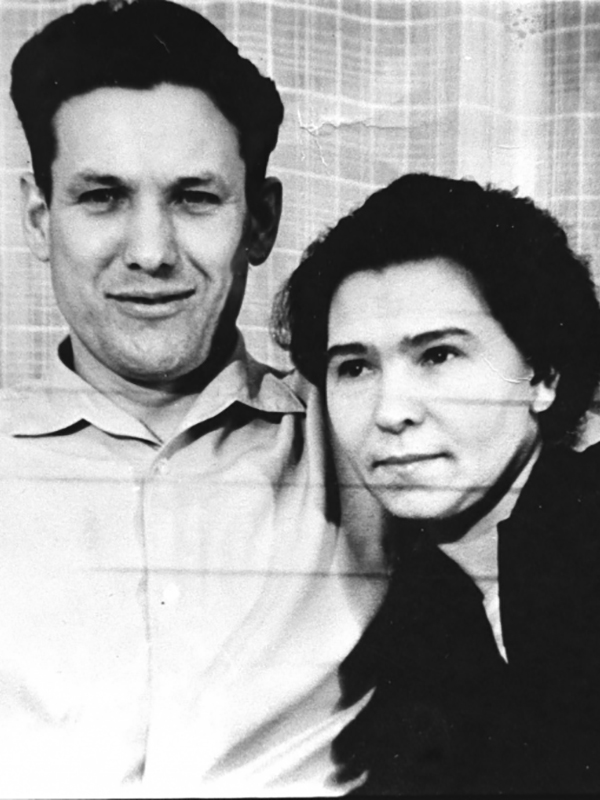 Boris Yeltsin and his wife