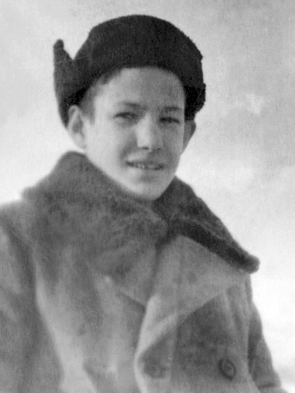 Boris Yeltsin in his youth