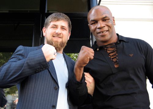 Ramzan Kadyrov and Mike Tyson