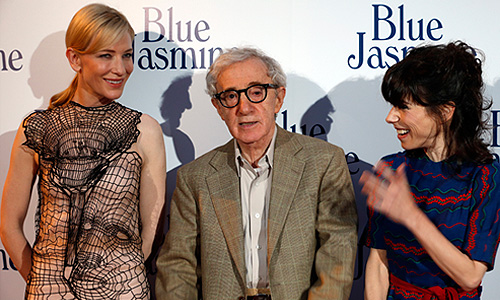 Cate Blanchett, Woody Allen and Sally Hawkins