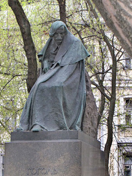 The Nikolai Gogol monument