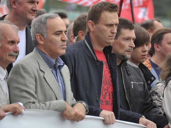 Garry Kasparov and Alexei Navalny