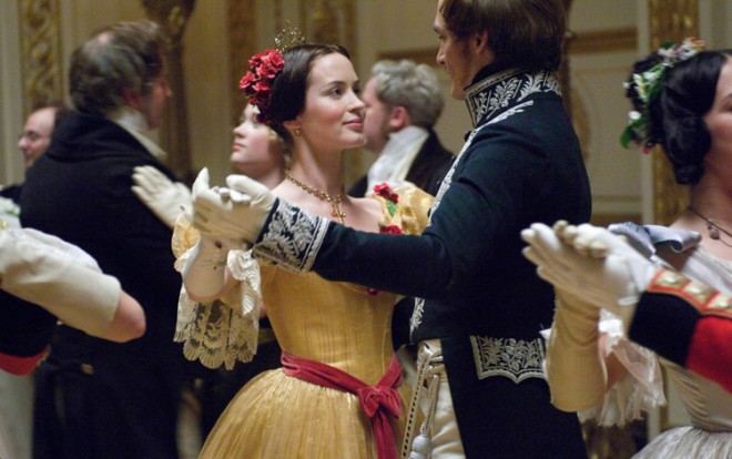 Emily Blunt in the movie "The Young Victoria"