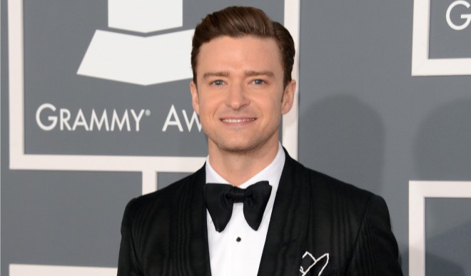 Justin Timberlake at the Grammy Awards