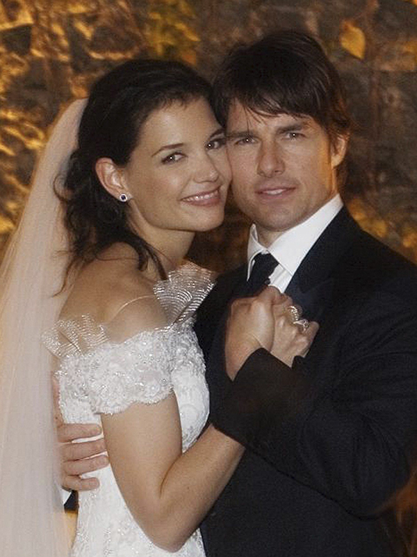 The wedding of Katie Holmes and Tom Сruise