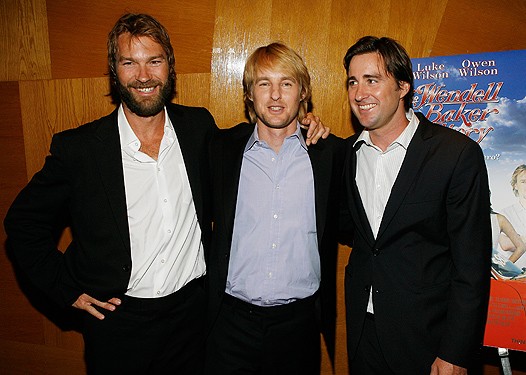 Owen Wilson with brothers
