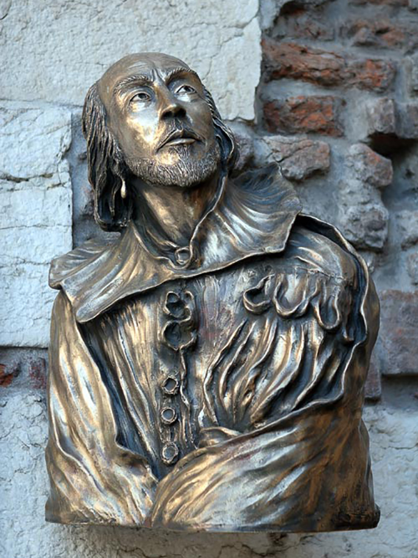 William Shakespeare. Monument in Verona