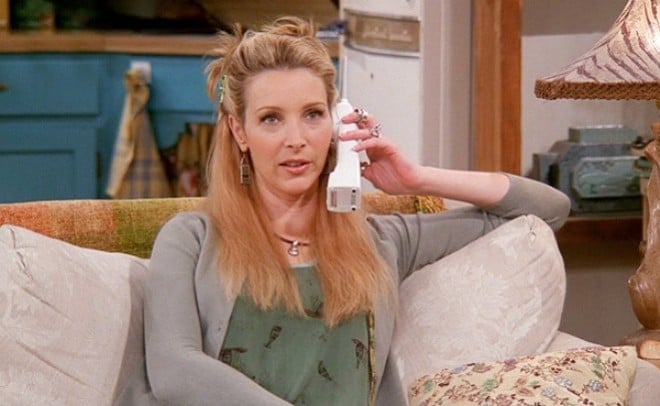 Lisa Kudrow in the TV series "Friends»