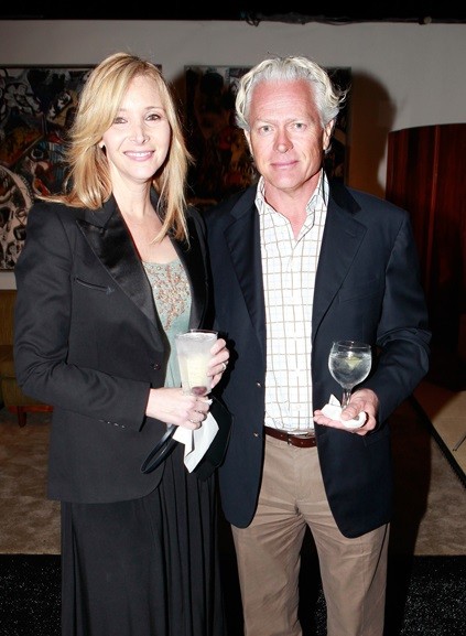Lisa Kudrow with her husband Michel Stern
