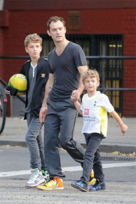 Jude Law and his sons