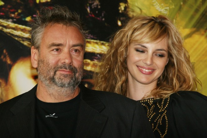 Luc Besson and Louise Bourgoin