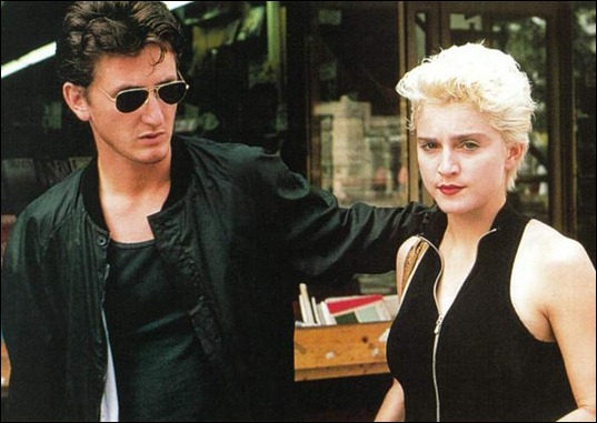 Sean Penn with Madonna