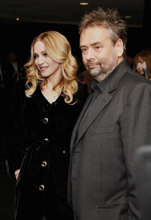 Luc Besson and Madonna