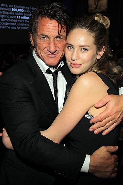 Sean Penn and daughter Dylan