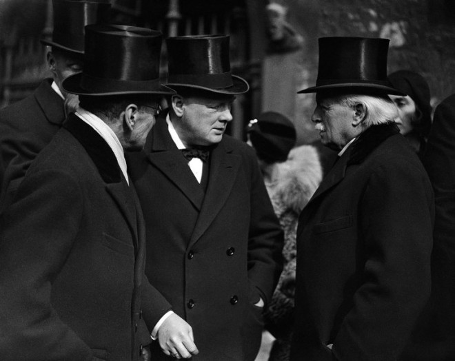 Winston Churchill and David Lloyd George