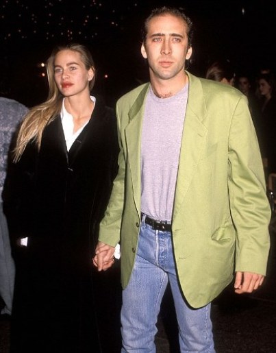 Nicolas Cage and Christina Fulton