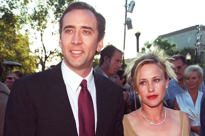 Nicholas Cage and Patricia Arquette