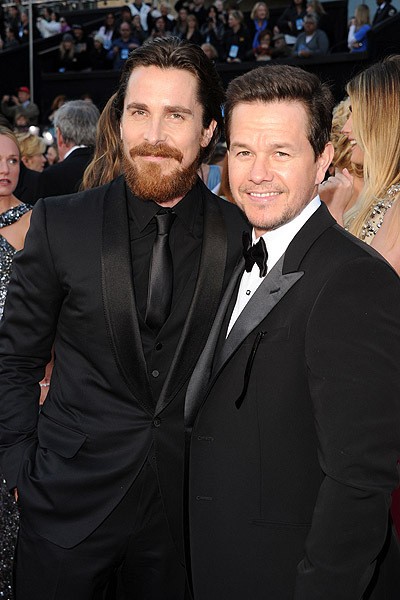 Christian Bale and Mark Wahlberg