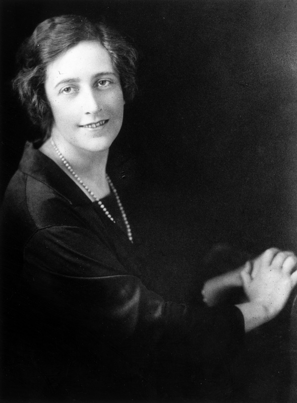 Agatha Christie in his youth