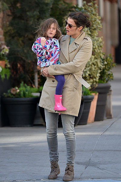 Coby Smulders with daughter