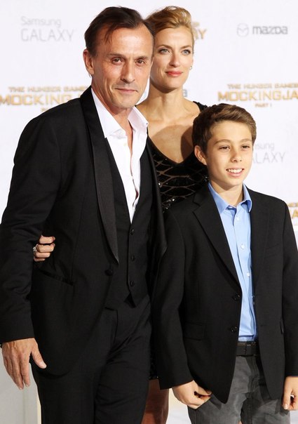 Robert Nepper with his wife Nadine Cary and son Ben