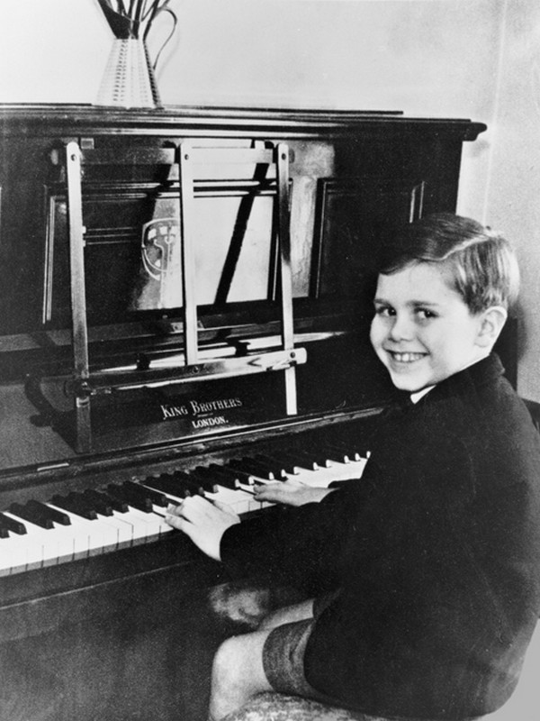 Elton John in his childhood