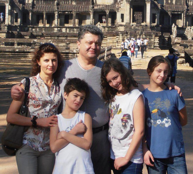 Petro Poroshenko and his family