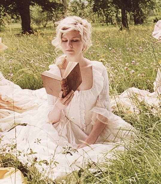 Kirsten Dunst in the film Marie Antoinette