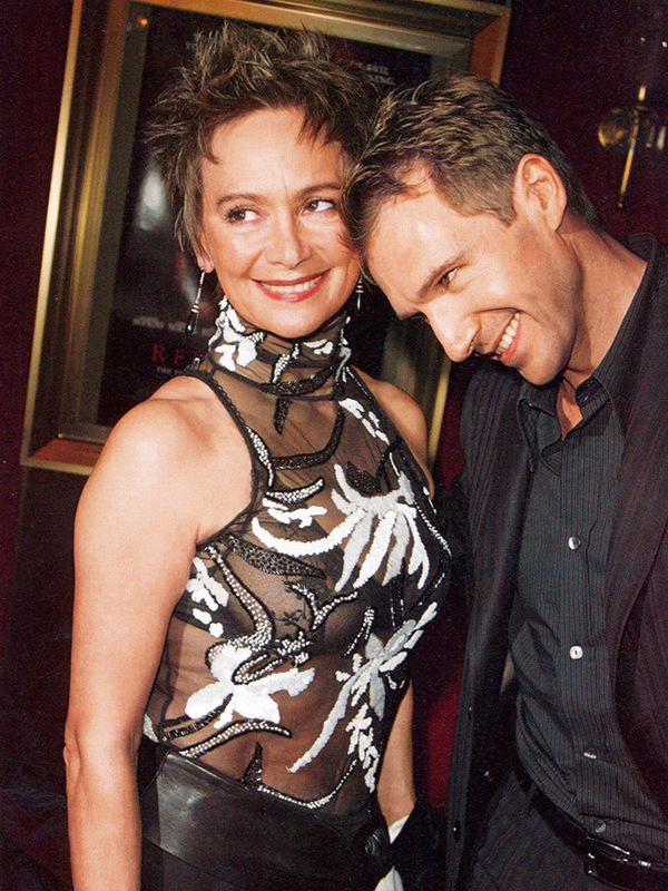 Ralph Fiennes and Francesca Annis