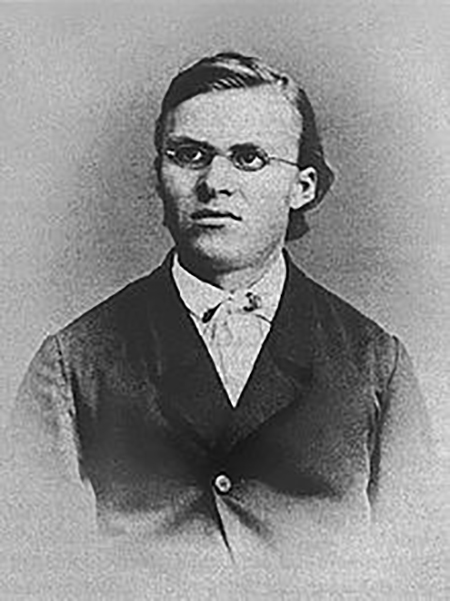Friedrich Nietzsche in his youth