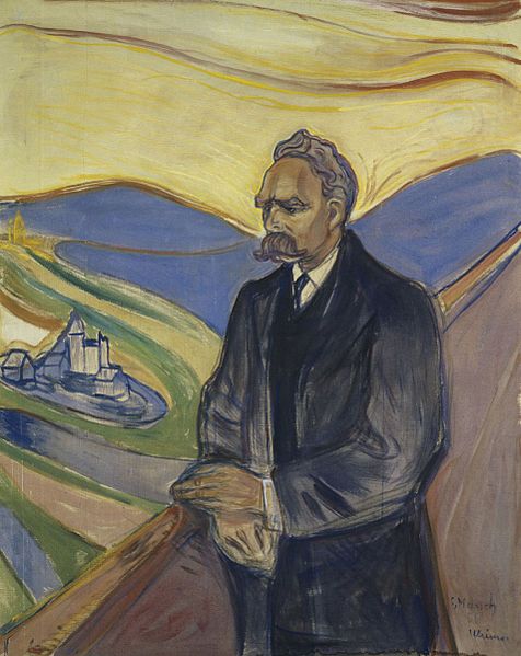 Portrait Of Friedrich Nietzsche