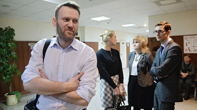 Alexey Navalny in court