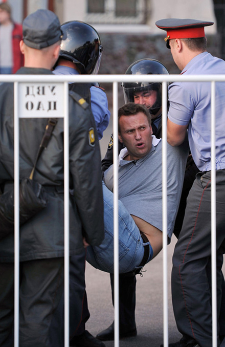 Alexey Navalny’s arrest