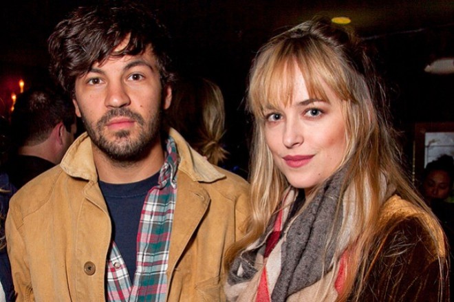 Jordan Masterson and Dakota Johnson