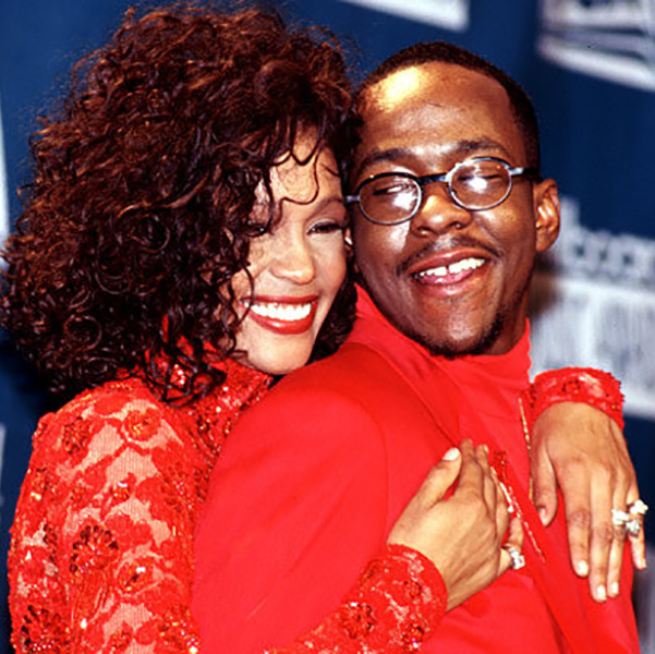 Bobby Brown and Whitney Houston